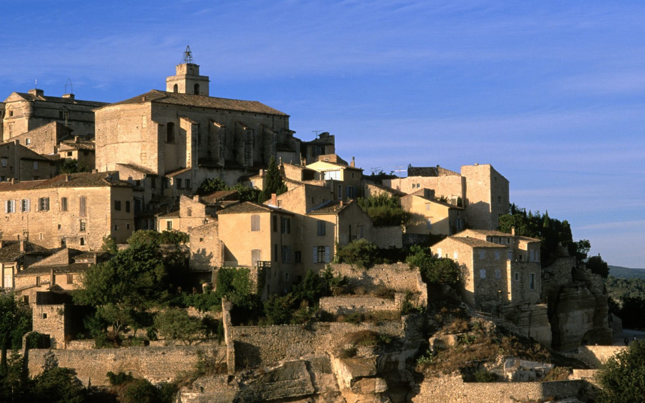Деревня Gordes