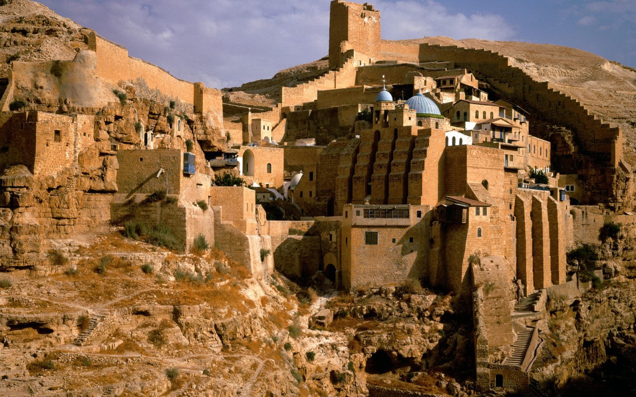 Монастырь Mar Saba