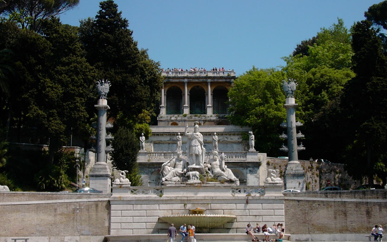 Terrazza del Pinicio - Скульптуры Италии