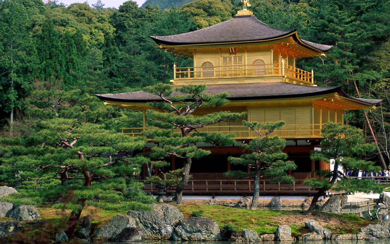Храм Kinkakuji, Киото