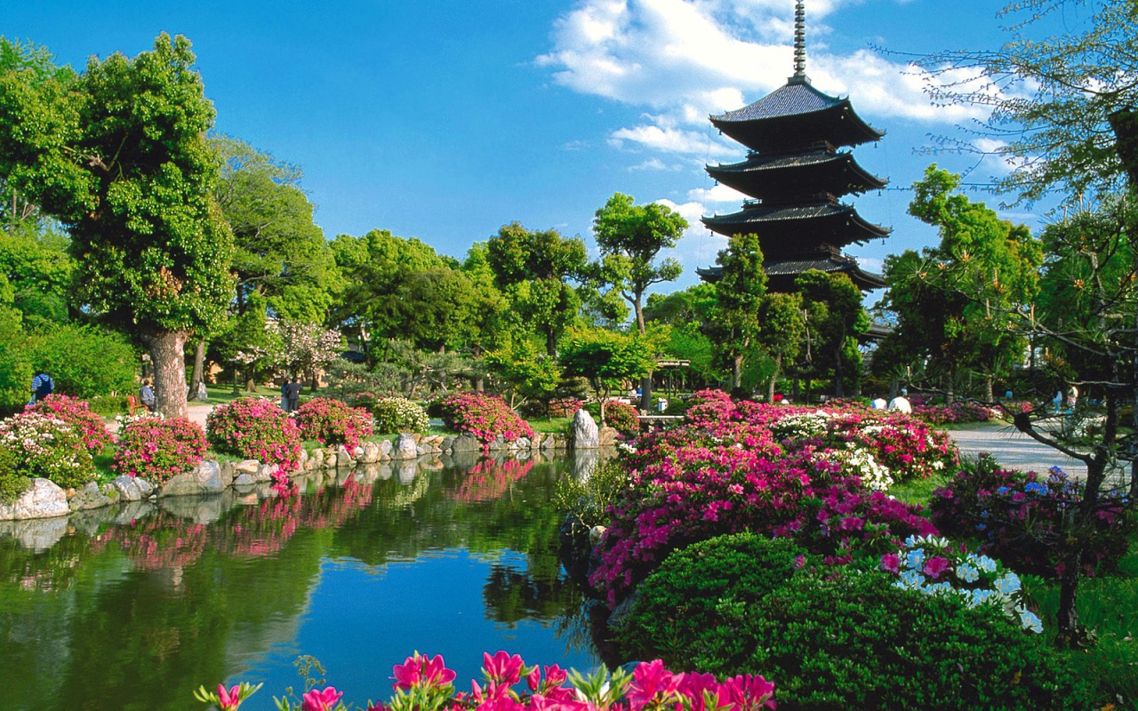 Храм Toji, Киото, Япония