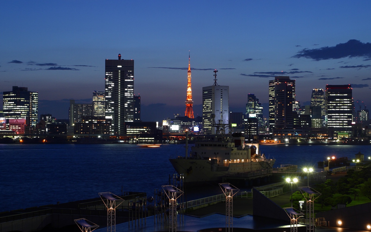 Ночной Токио