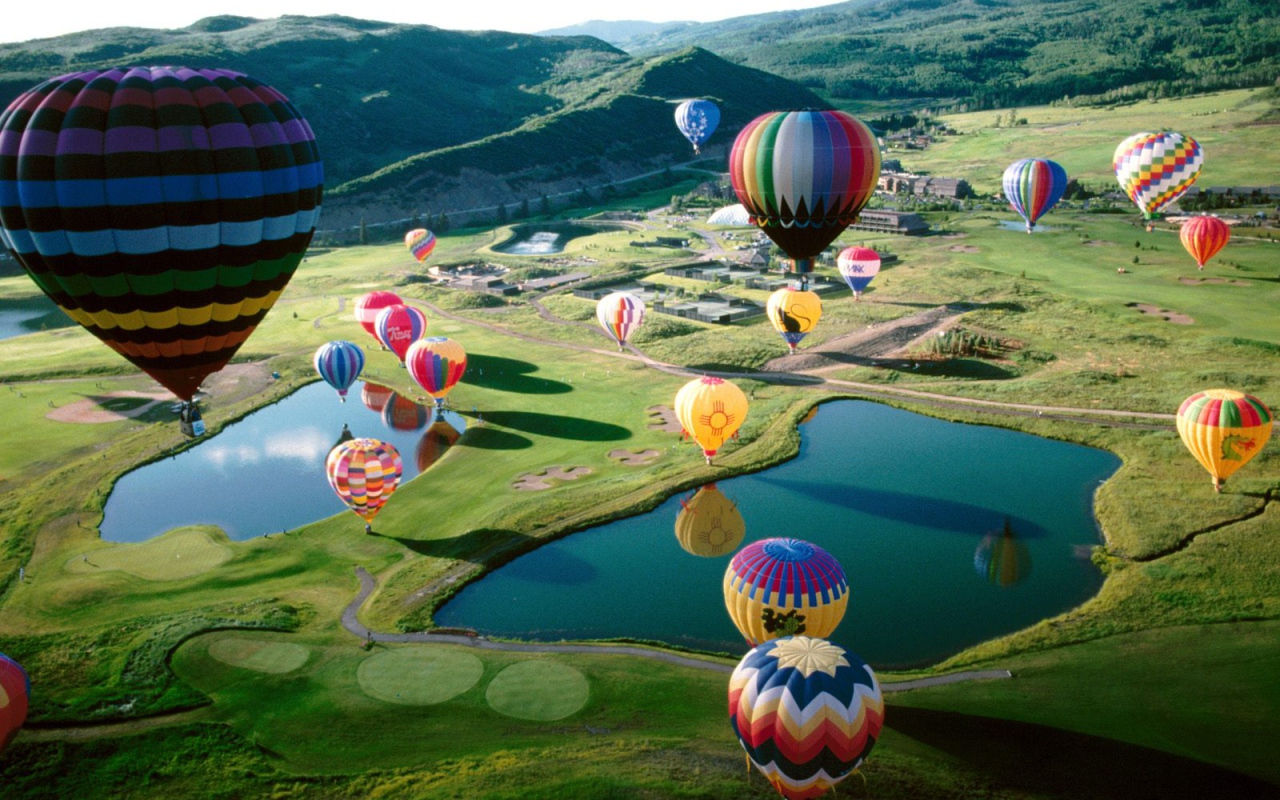 Фестиваль воздушного шара США