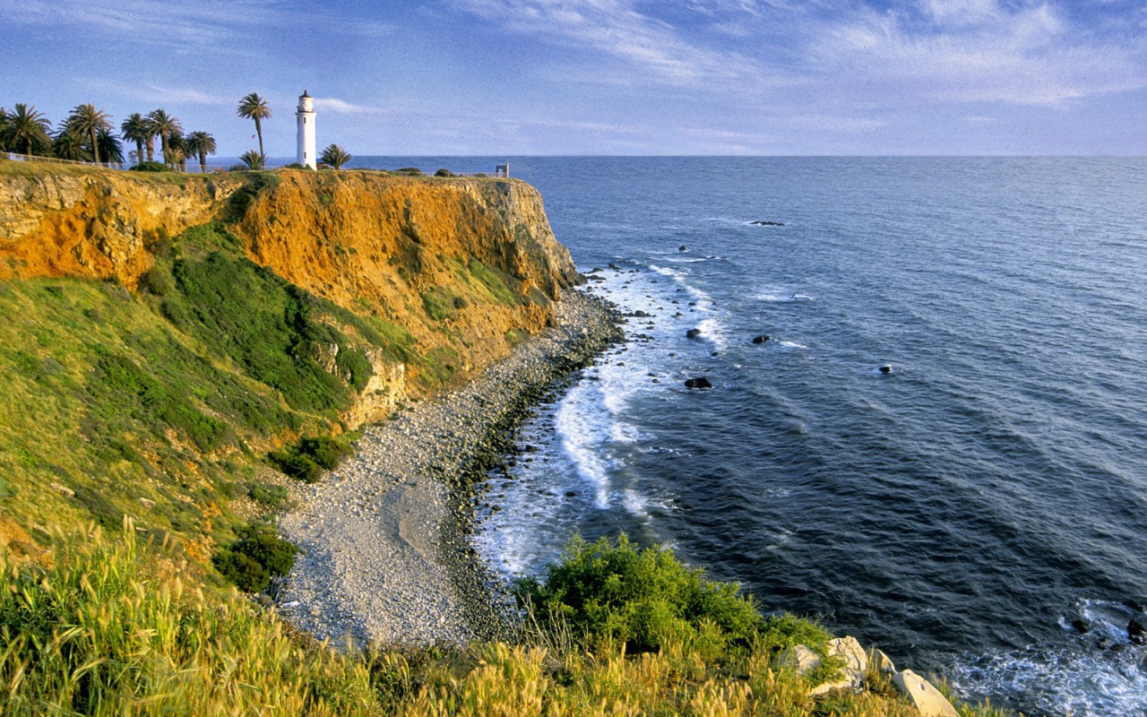 Маяк Винсент / Палос Вердес / Калифорния / США