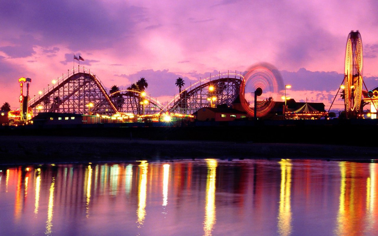 Летние Сумерки / Берег Санта-Круза / Калифорния / США