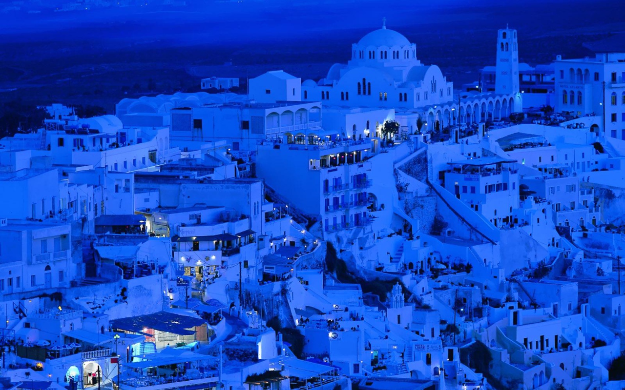 Голубой город