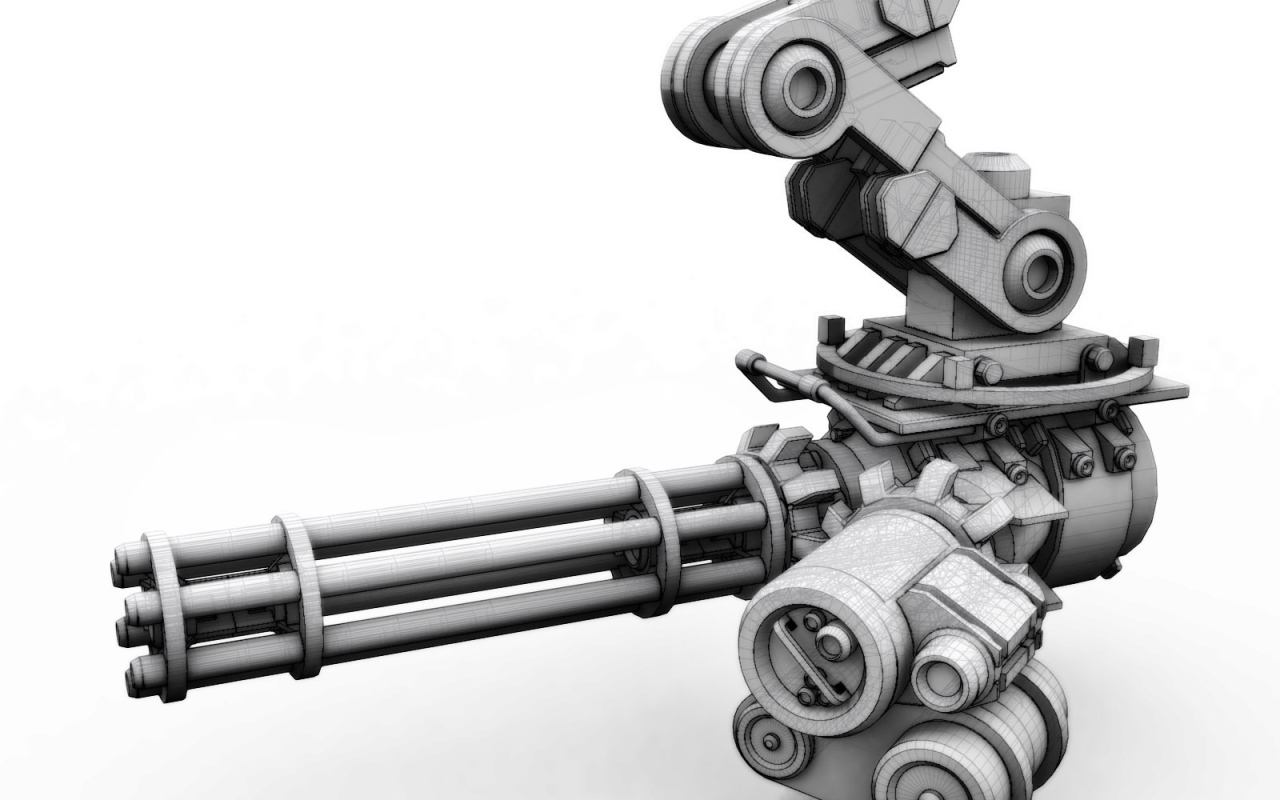 Пулемет мясорубка