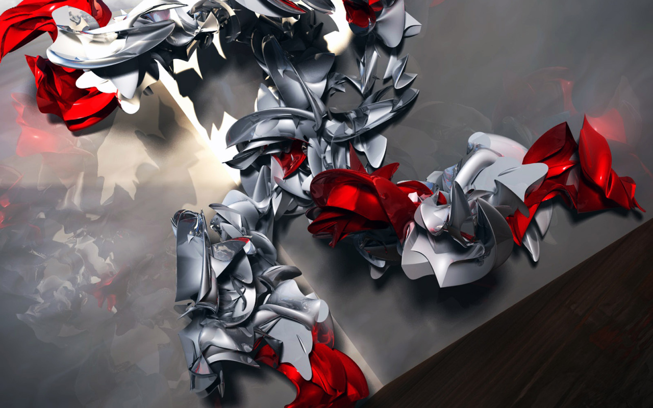 Металлические лепестки