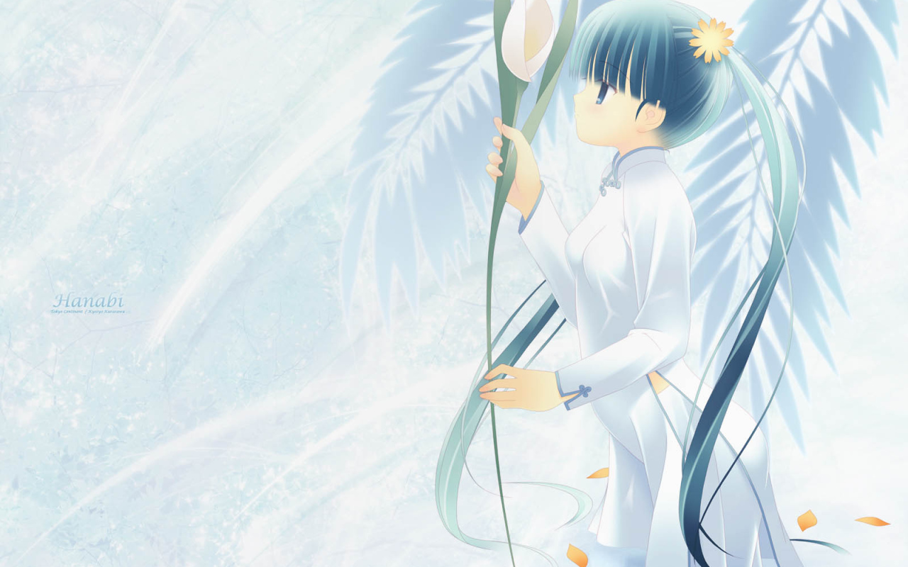 Аниме Девушка Ханаби