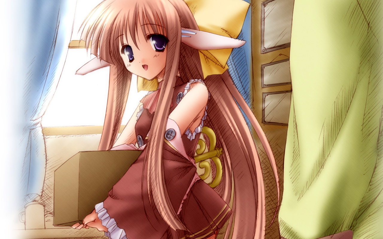 Девушка зверек