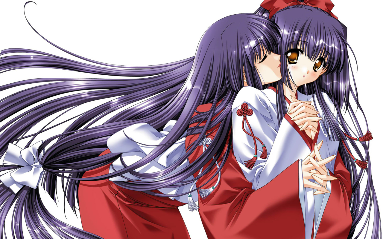 Поцелуй близняшки