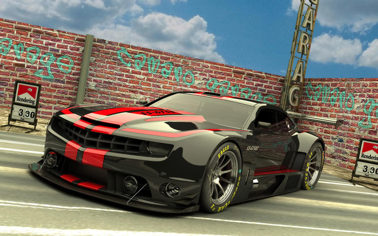 Черный Камаро