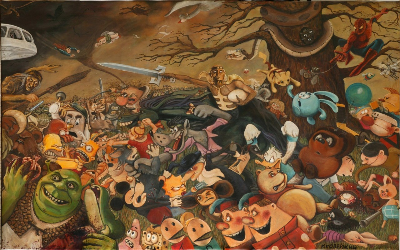 Герои мультфильмов