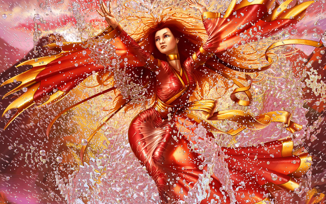 Танец в воде