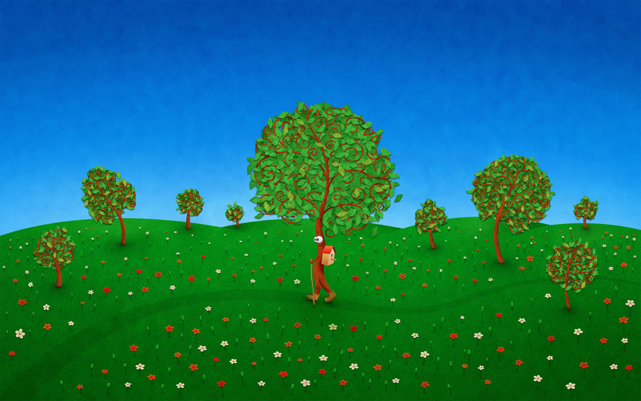 Сказочное дерево