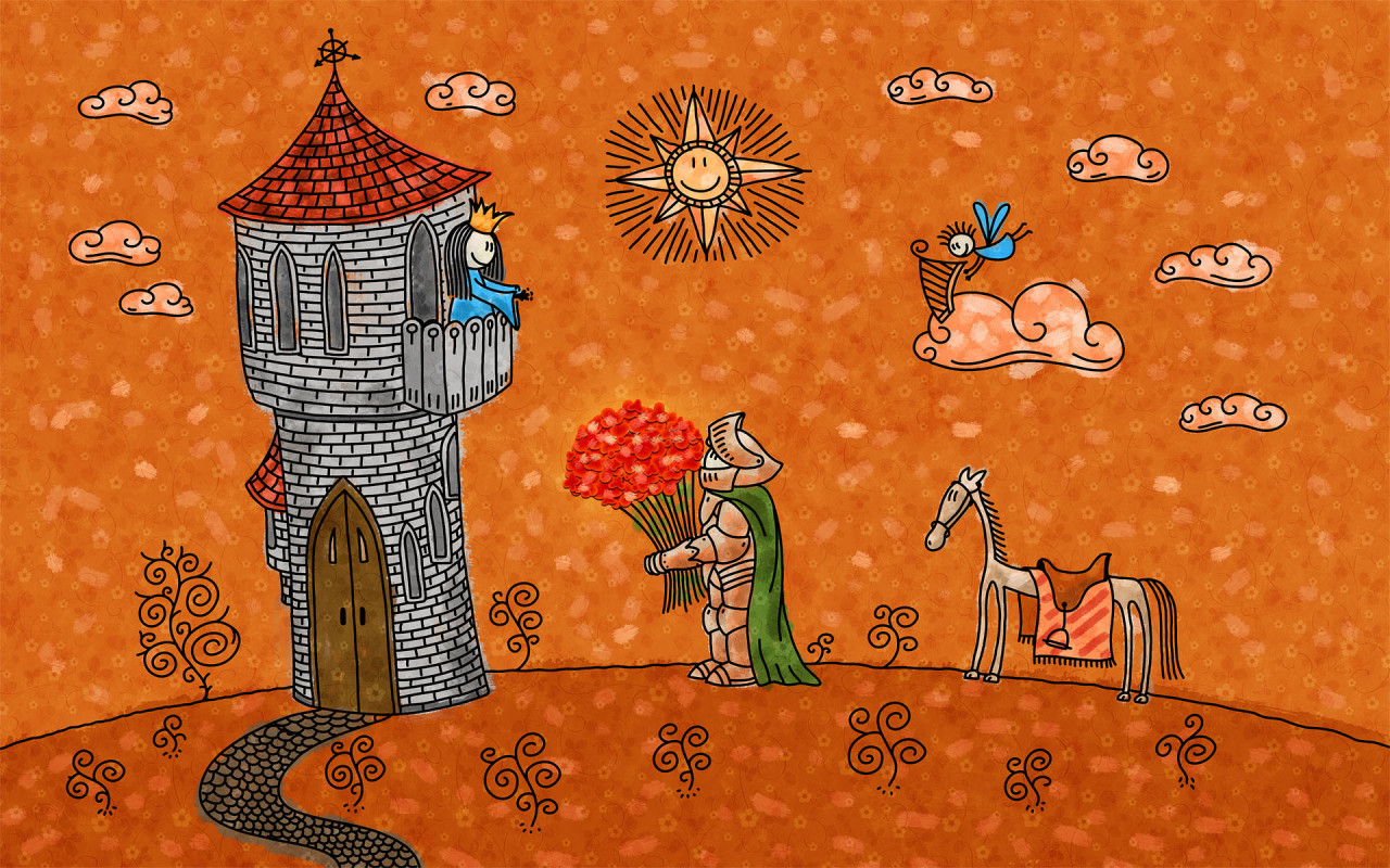 Принцесса и ухажер