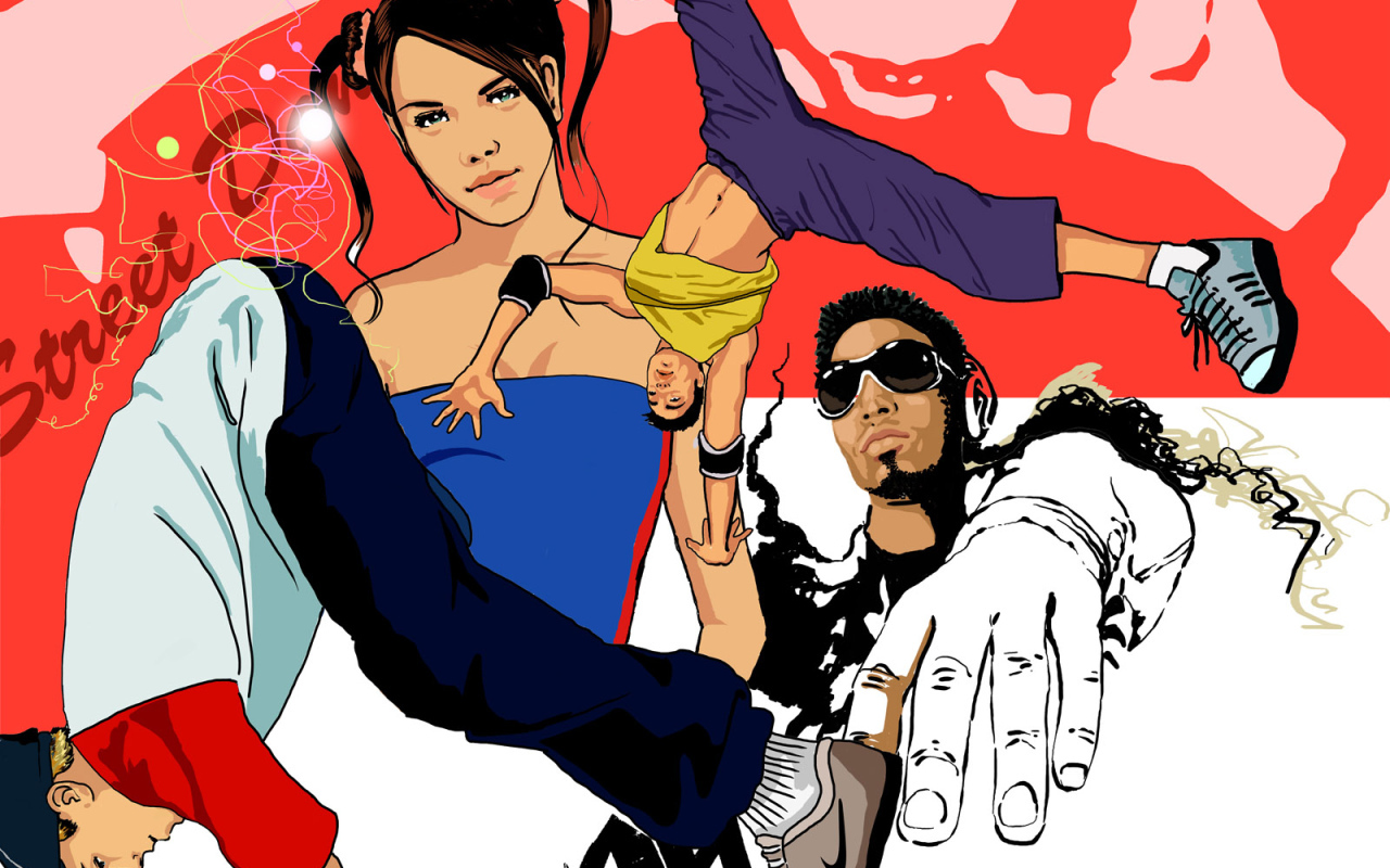 Уличные танцоры