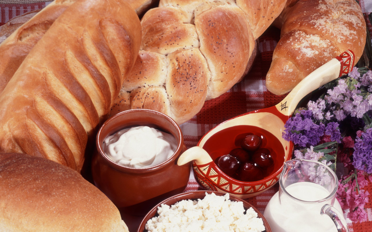 Булочки с творогом и сливками