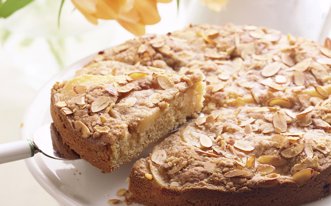 Пирог с орехами
