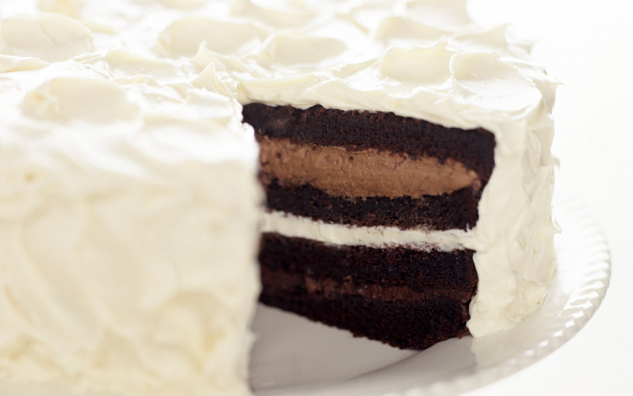 Торт с кремом