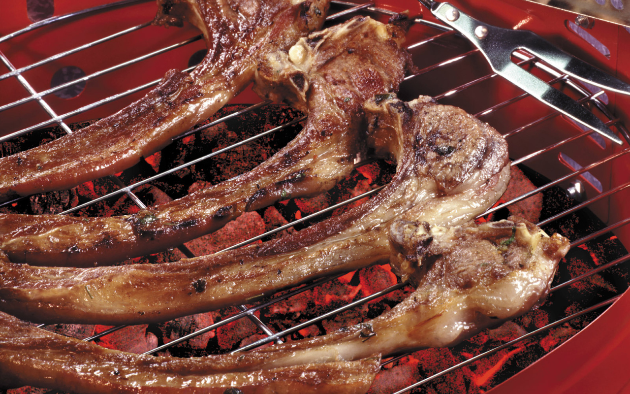 Жареные ребрышки