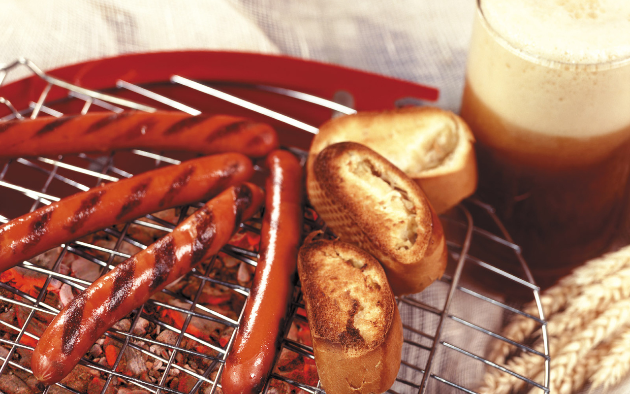 Сосиски барбекю