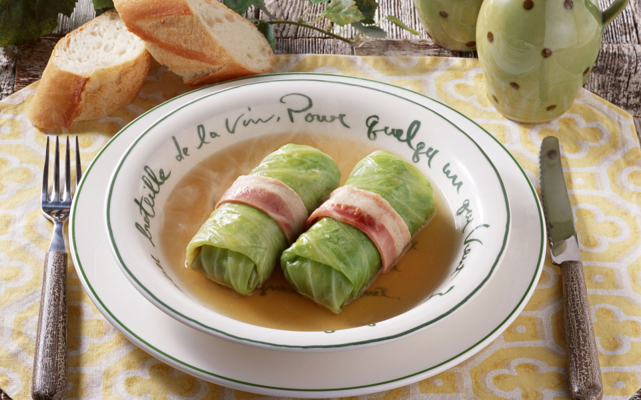 Голубцы с рыбой