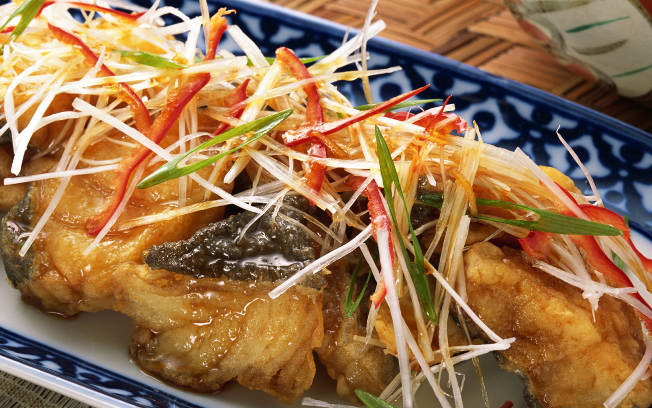 Вкусное блюдо с рыбой