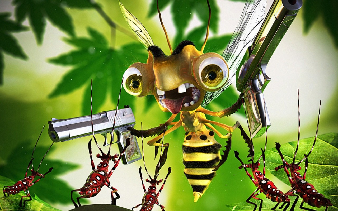 Пчела с понтами