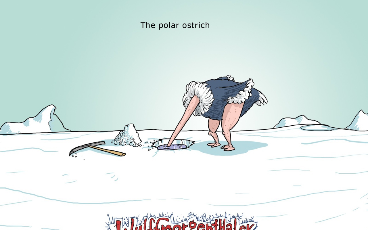 Глупый страус