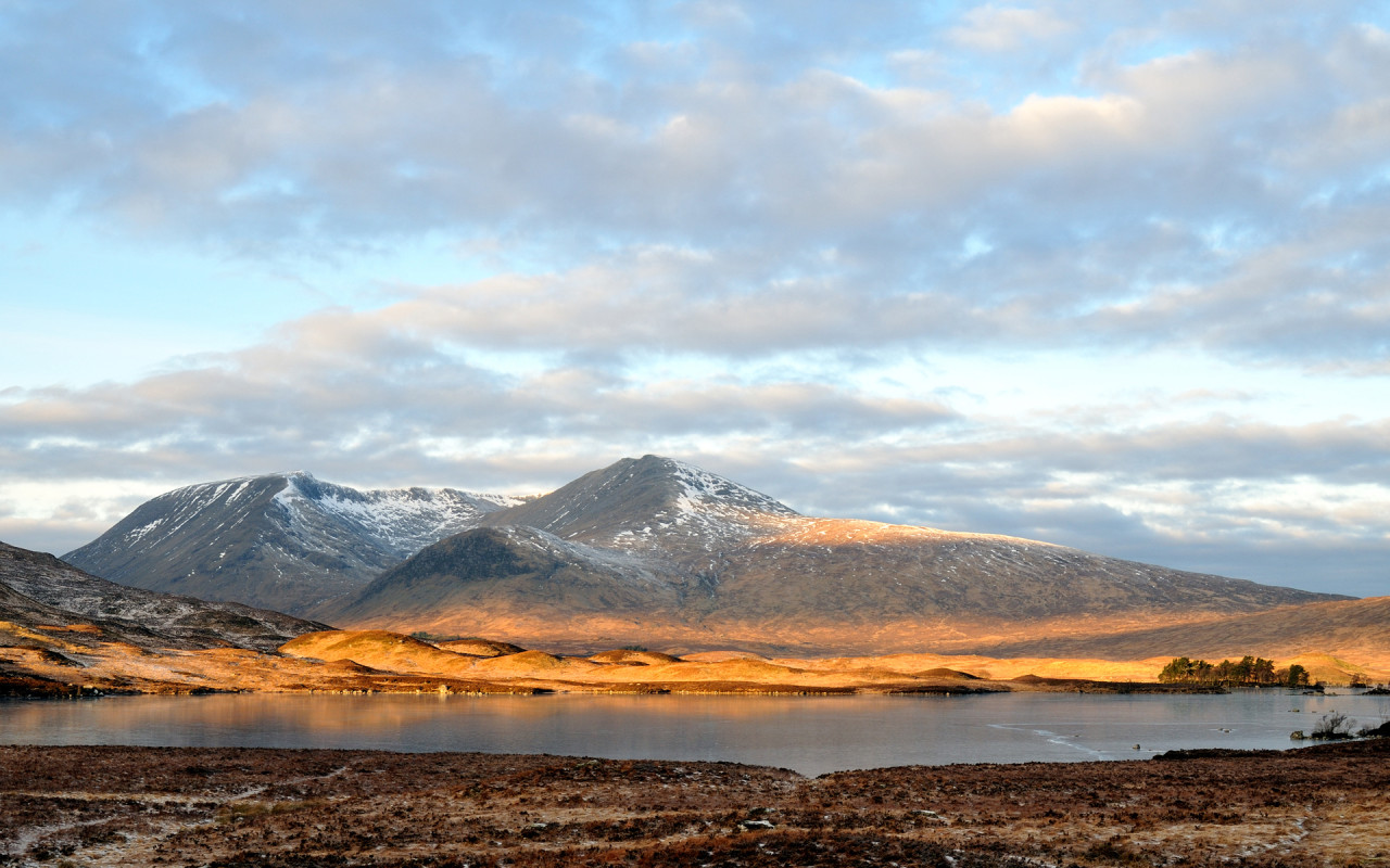 Озеро в горах