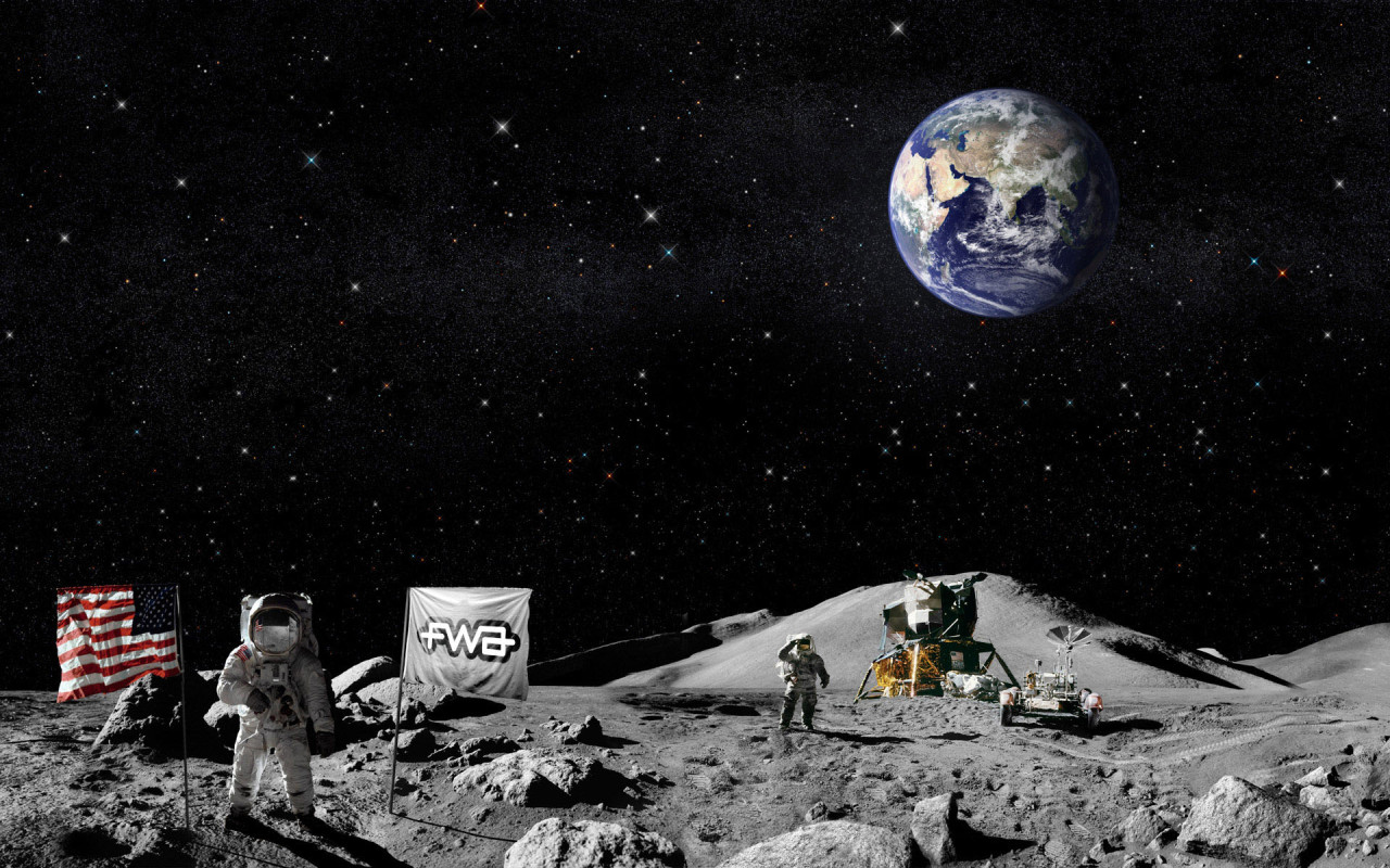 Люди на луне