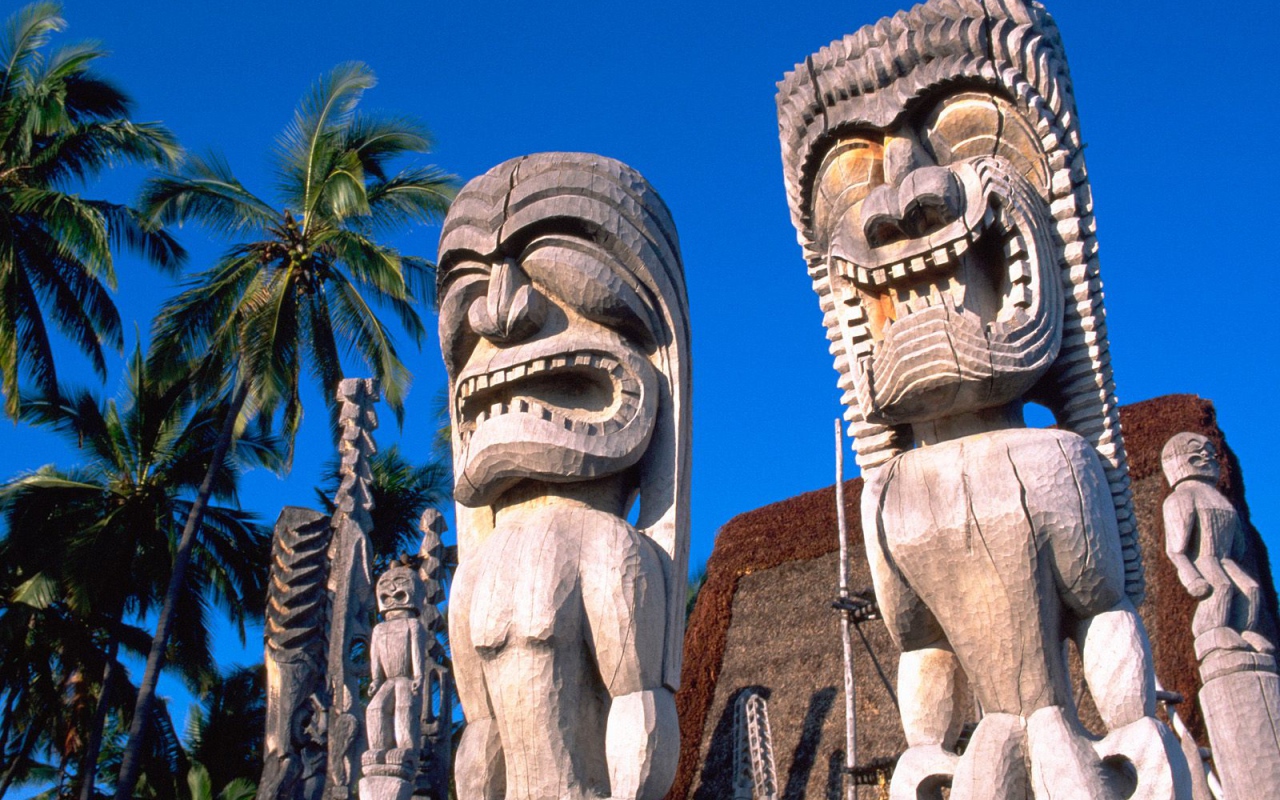Гавайские статуэтки