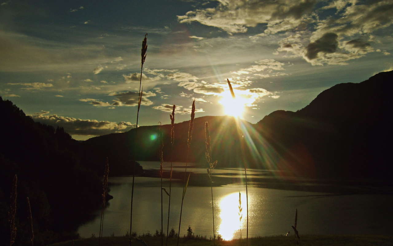 Норвежский закат