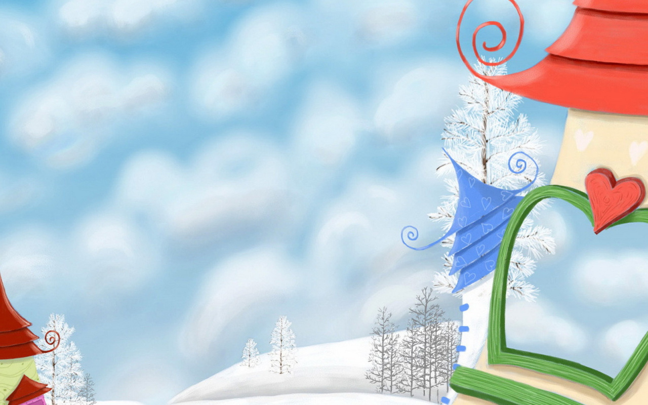 А за окном зима