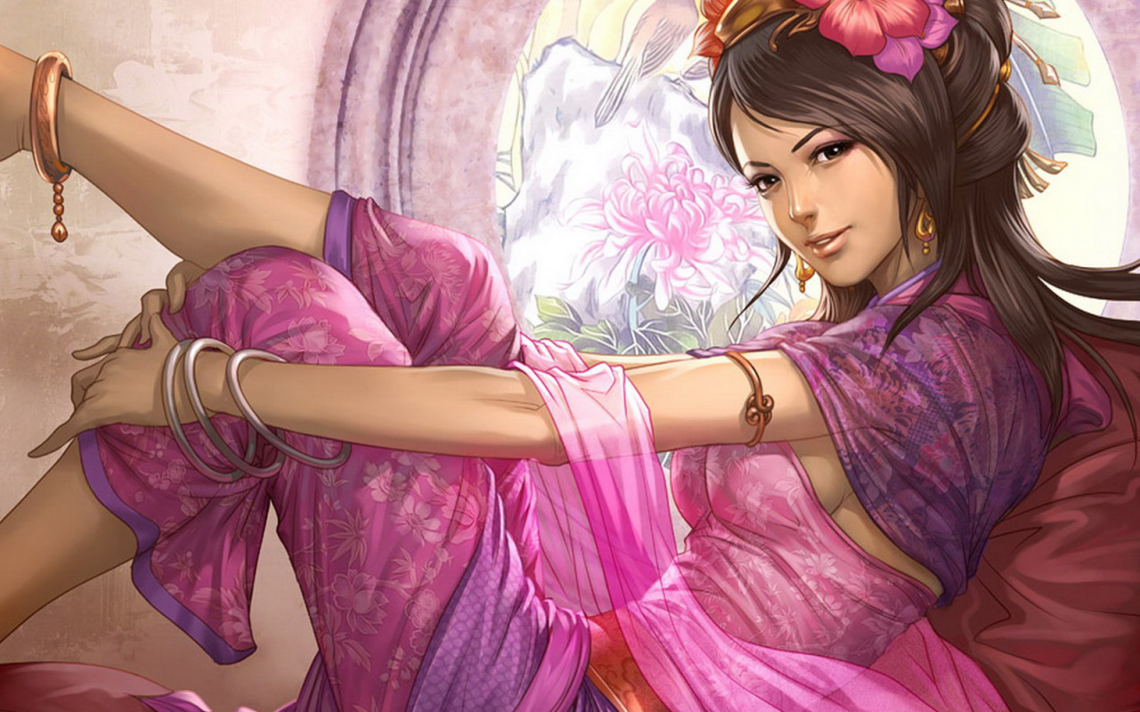 Прелестна как цветок