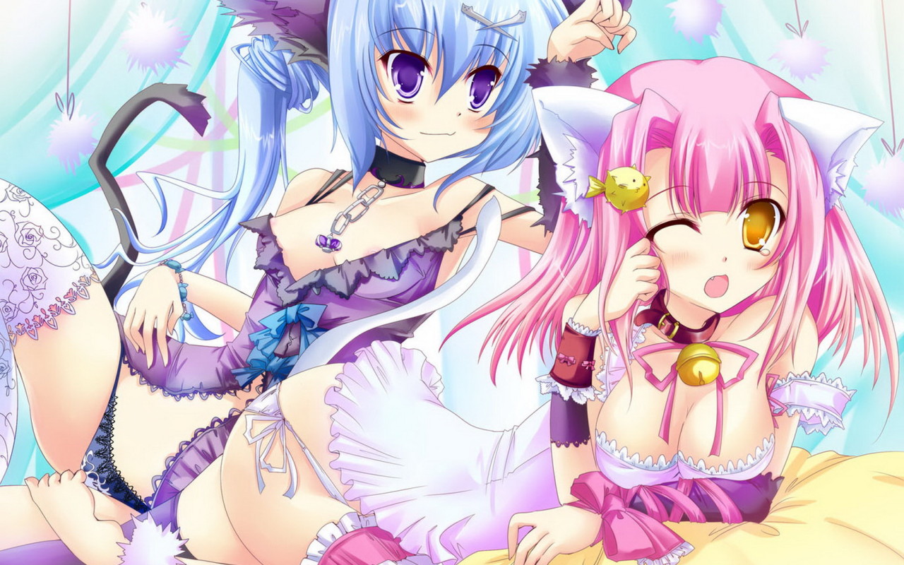 Парочка кошечек