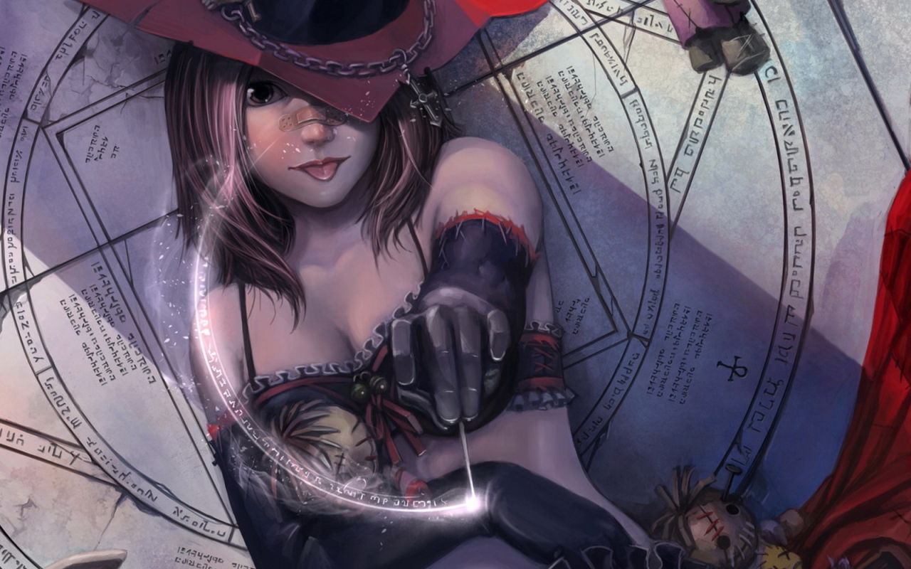 Мистическая девушка