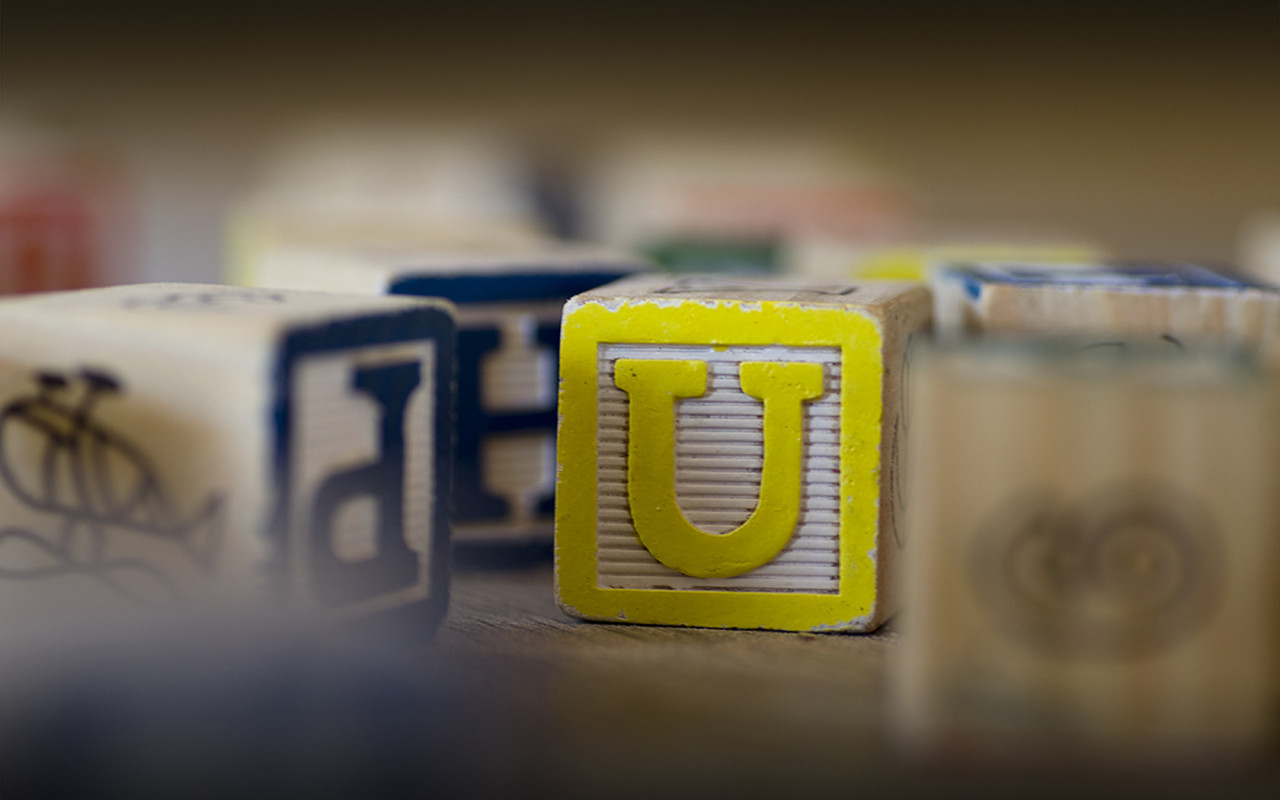 Кубики с буквами