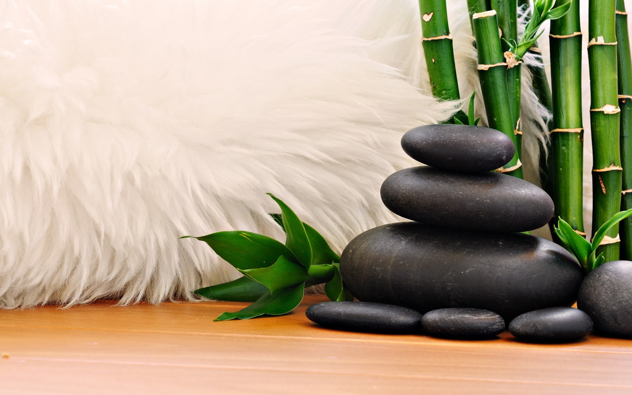 Мех, камни, тростник