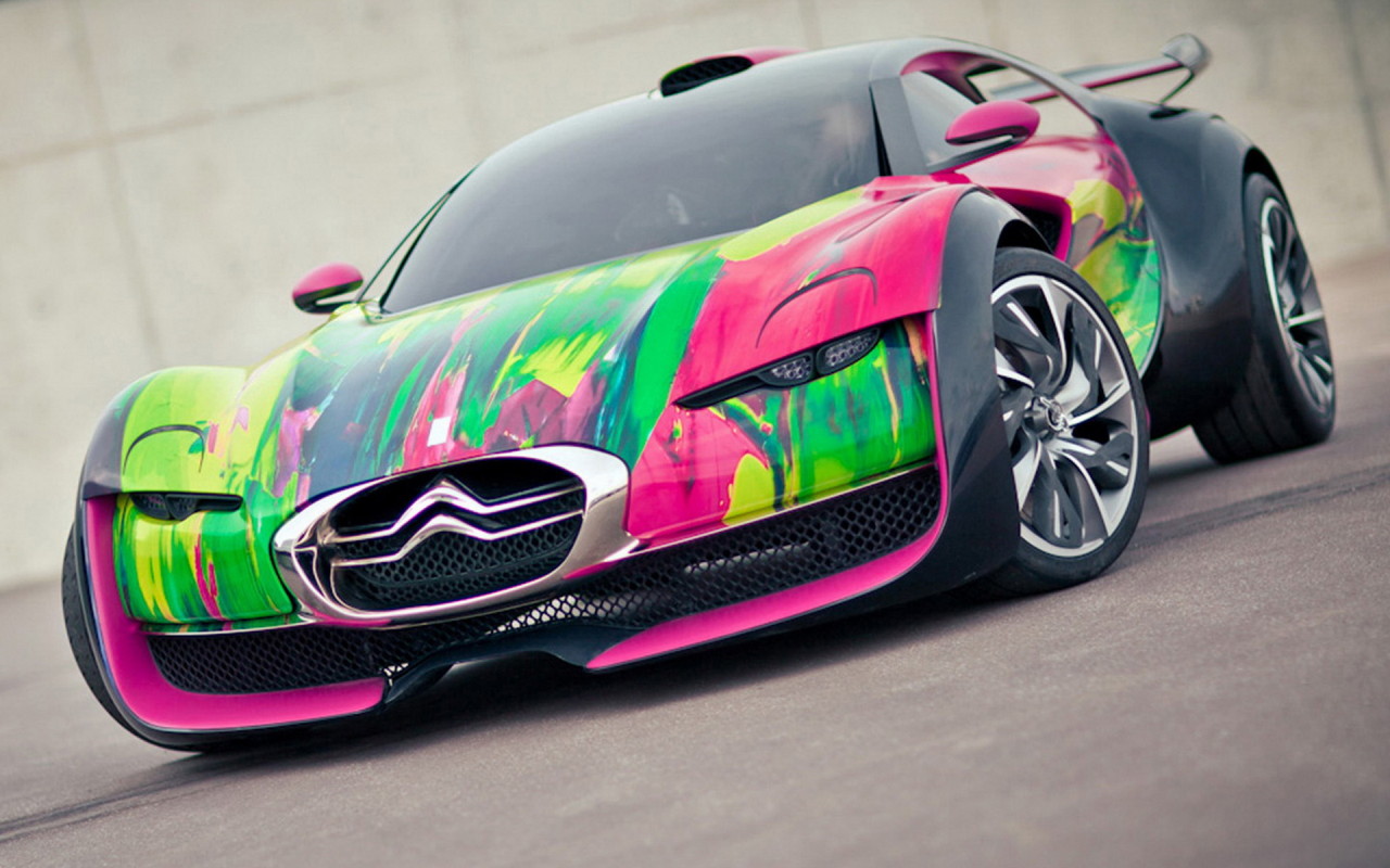 Гоночный электроконцепт Citroen-Survolt