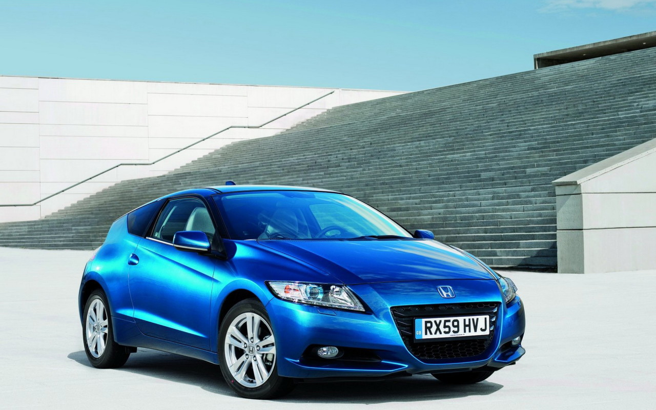 Хонда СR-Z в синем кузове