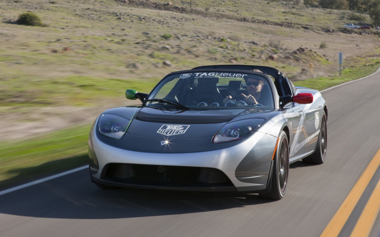 Tesla Roadster TAG Heuer