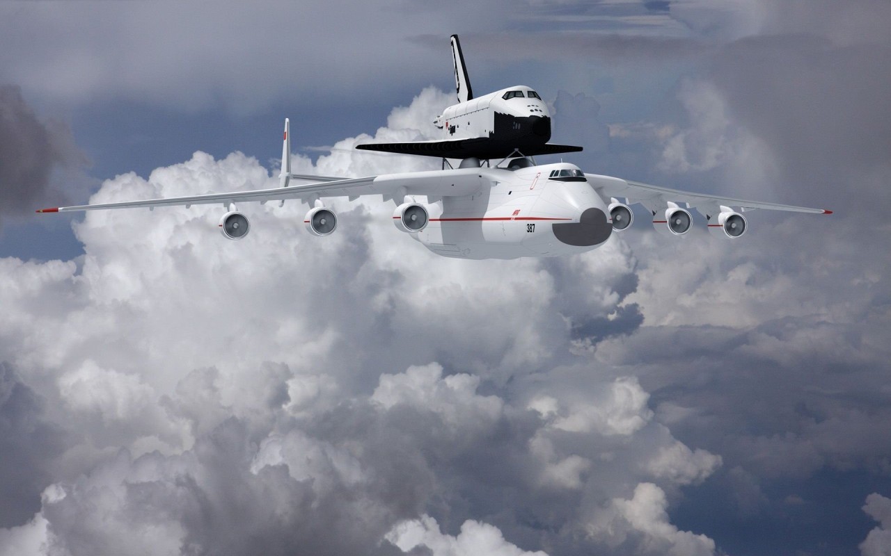 Ан-225 и буран