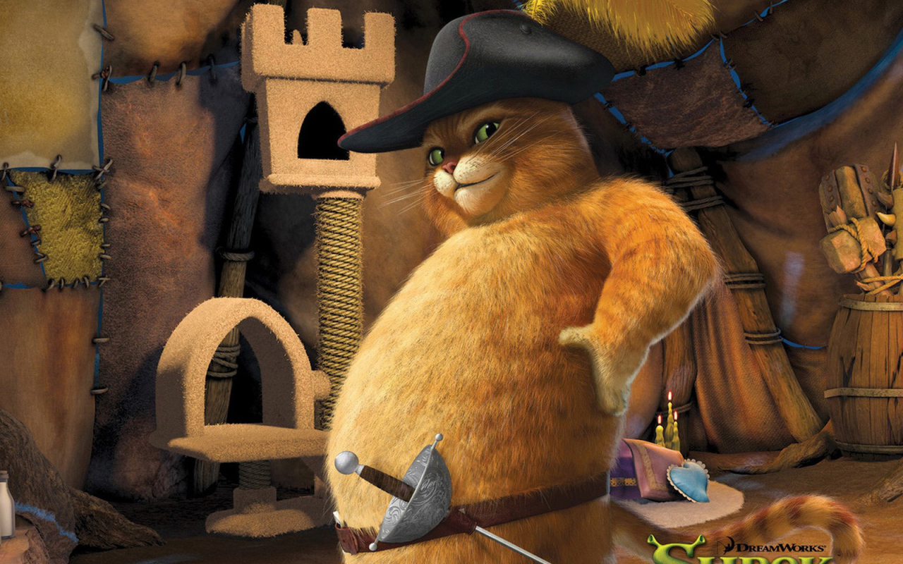 Шрэк навсегда. Кот