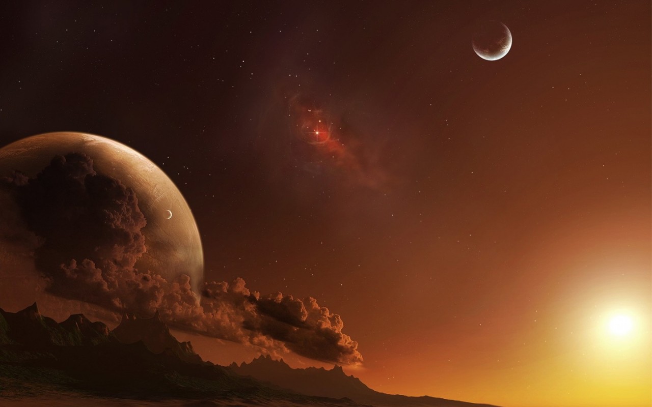 Закат на Пандоруме