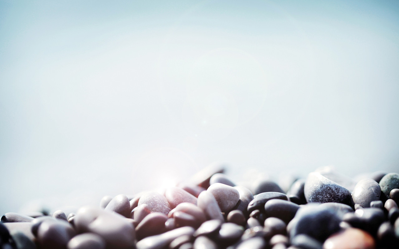 Мелкая галька