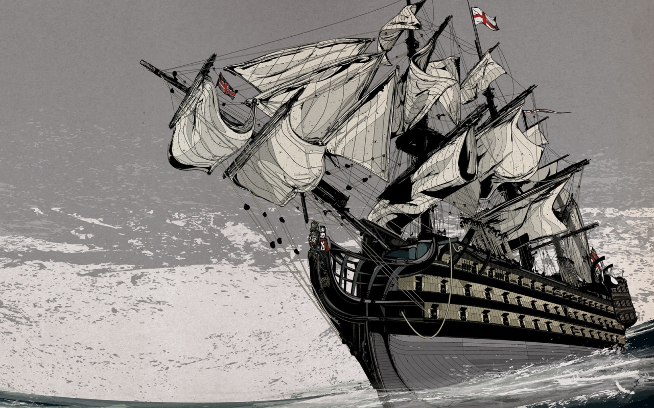 Английский корабль