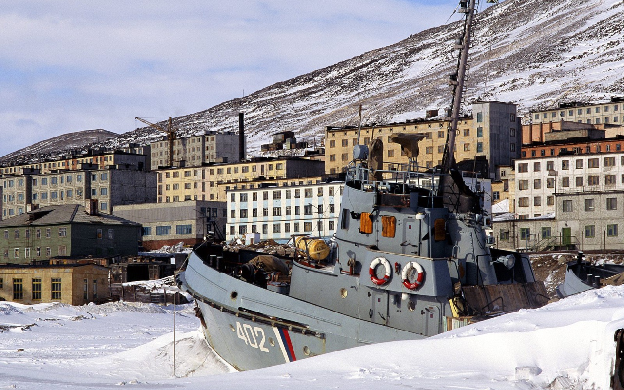 Суровая русская зима