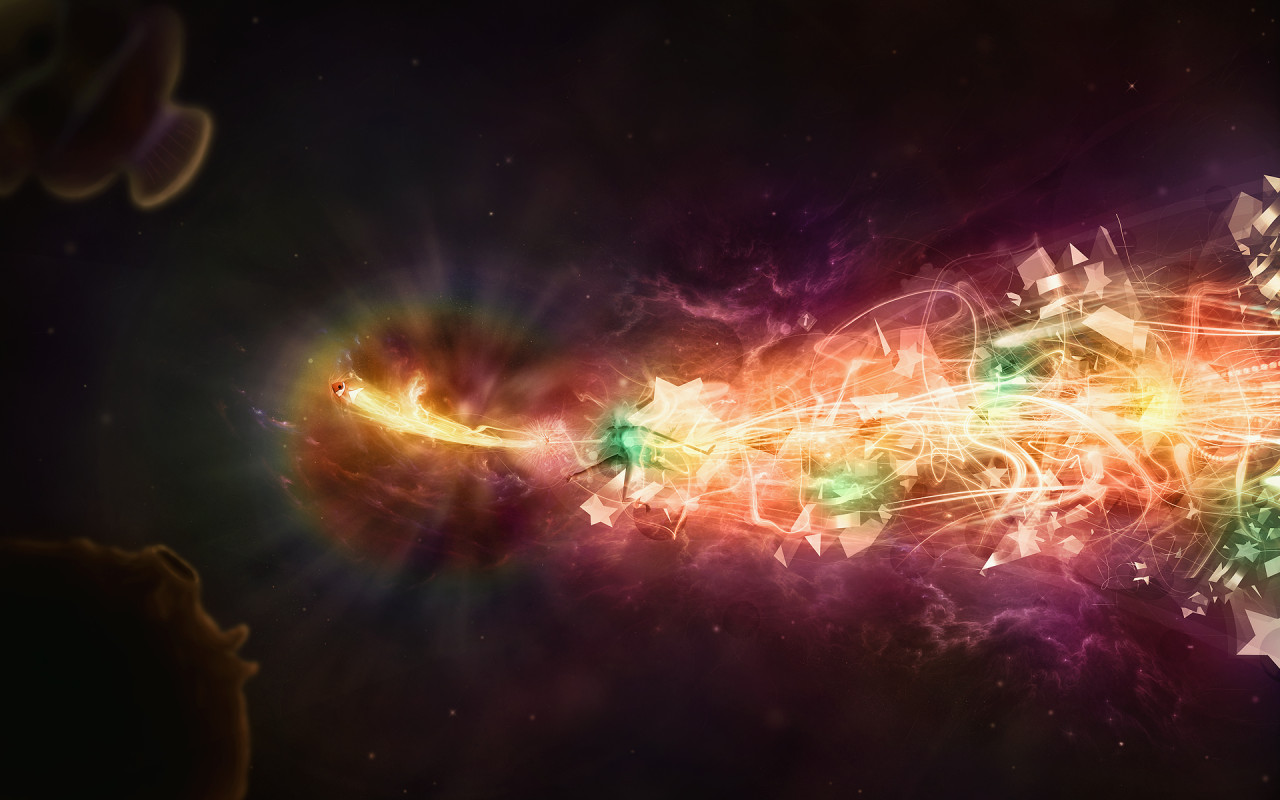 Световые линии и фигуры